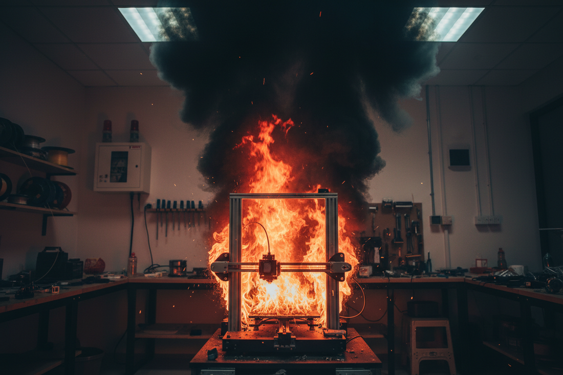 The Real Cost of a 3D Printer Fire (And Why Most People Underestimate It)