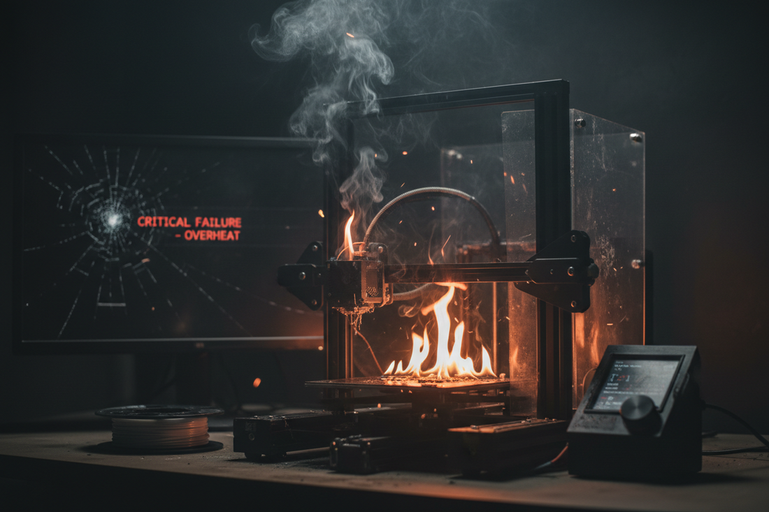3D Printer Thermal Runaway: The Fire Risk Sitting on Your Desk Right Now