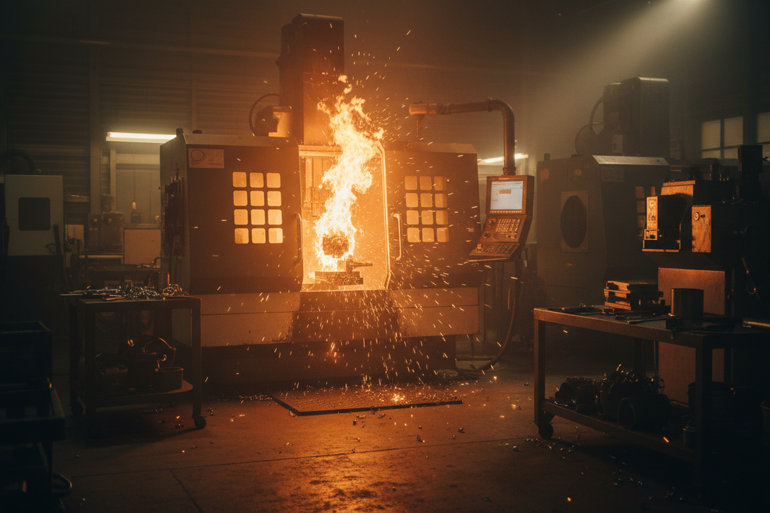 CNC Machine Fire Suppression: Protecting Your Shop From the Fire You Don't See Coming