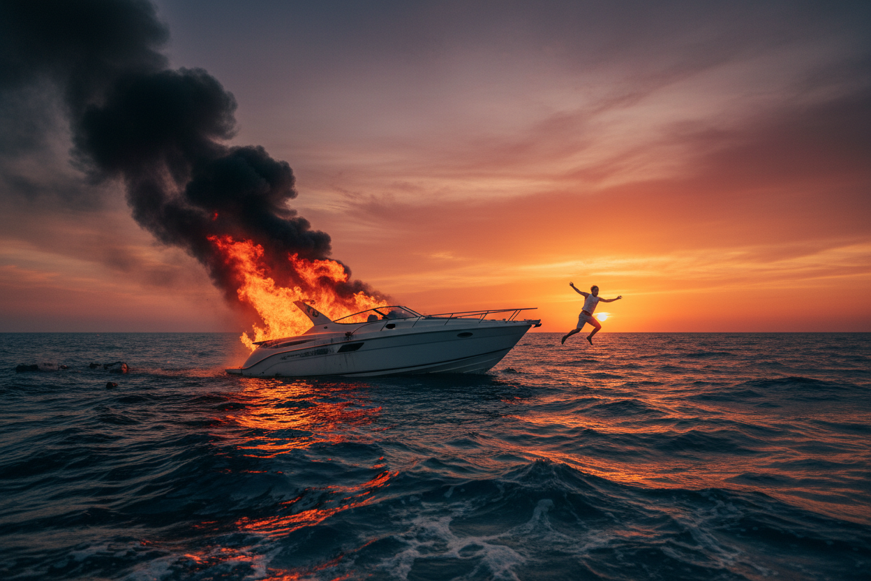 The U.S. Coast Guard Says 90% of Boat Fires Start in the Engine Room. Here Is What to Do About It.