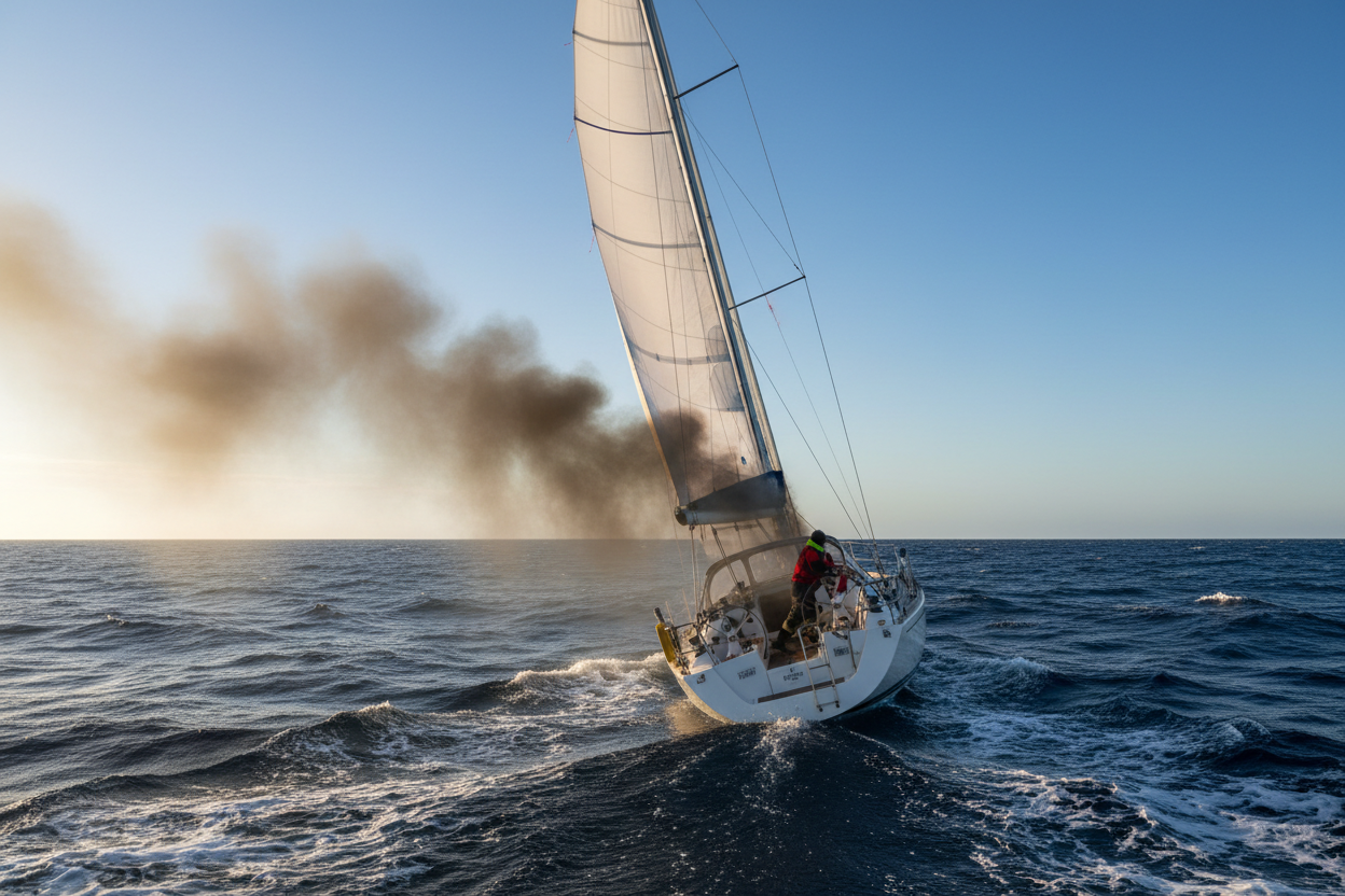 Your Sailboat's Diesel Auxiliary Has a Fire Risk Most Sailors Never Think About