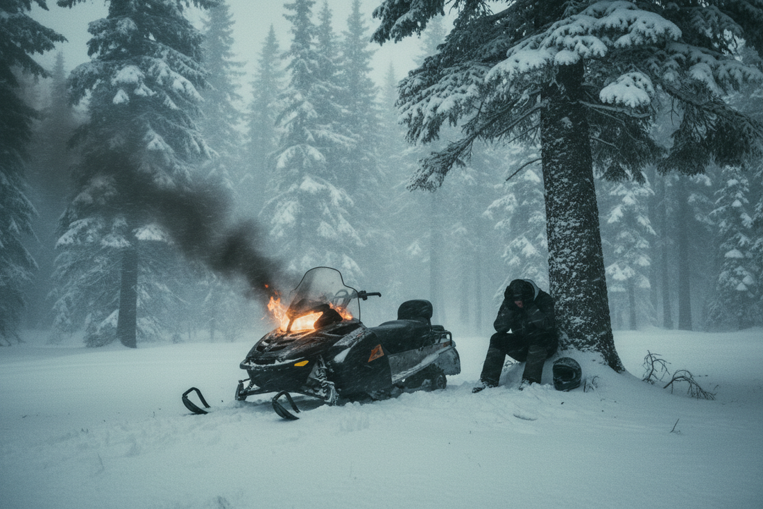 Snowmobile Fires Happen in the Middle of Nowhere. Here Is What You Can Do Before They Do.