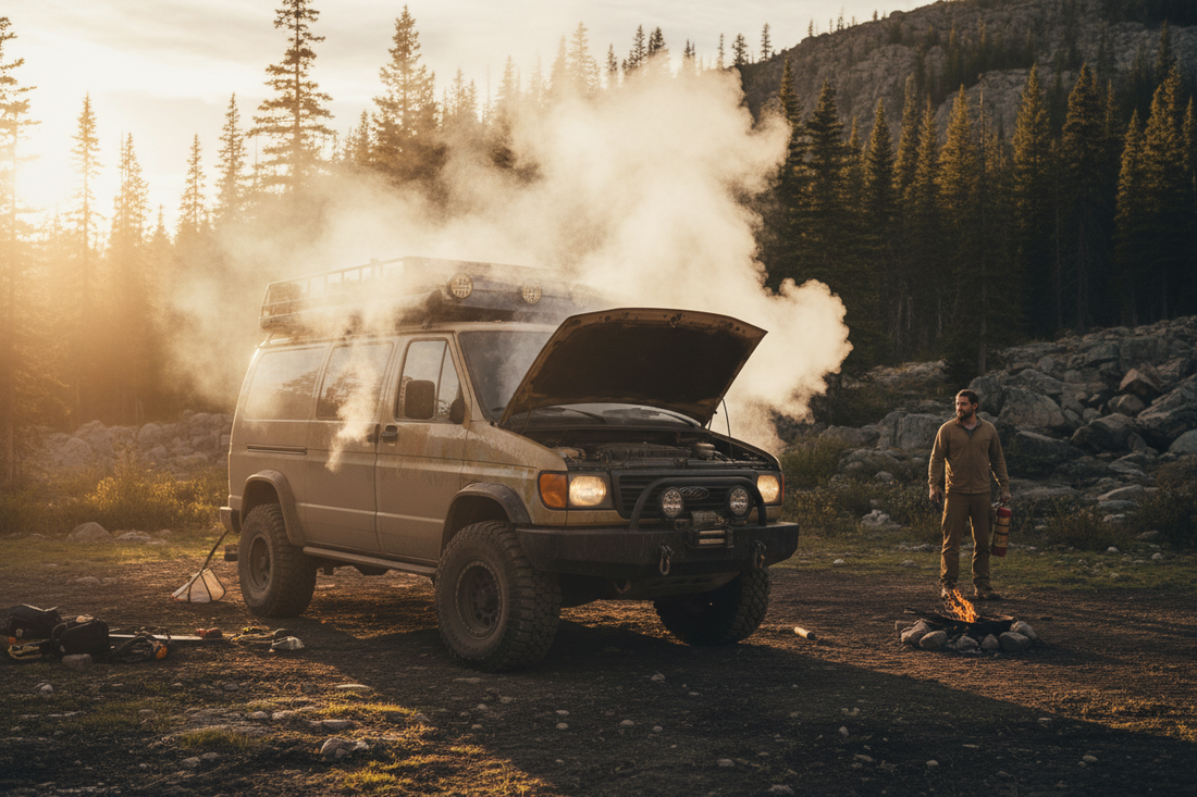 The Overlanding Build You Spent Years On Deserves Better Fire Protection Than a Cab Extinguisher