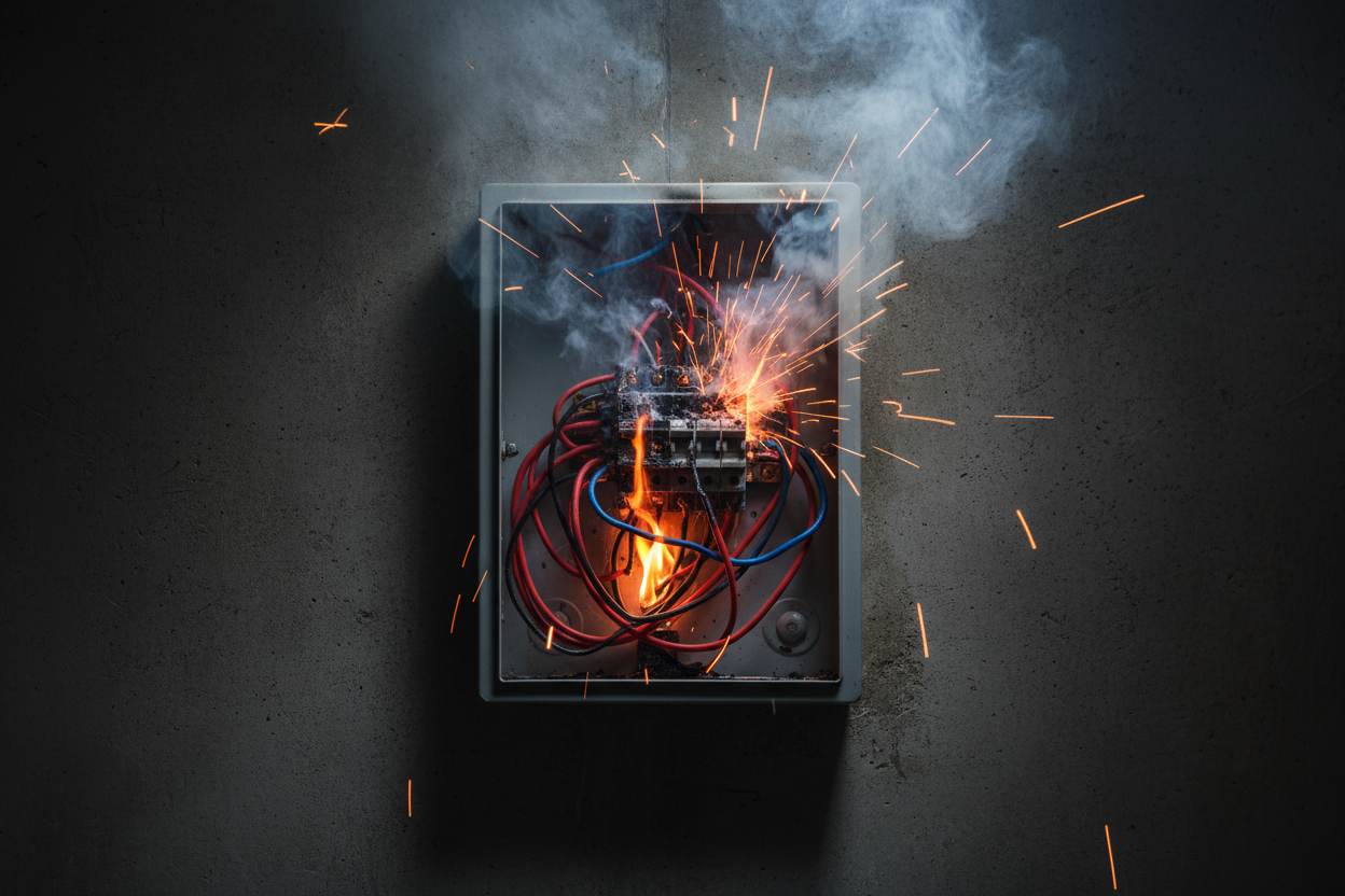 Your Home Server Rack or Electrical Panel Could Start a Fire. Here's What to Do About It.