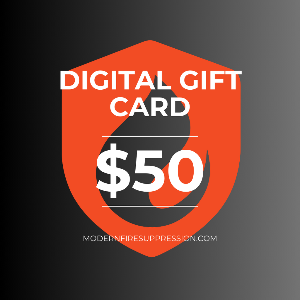 Modern Fire Suppression Gift Card