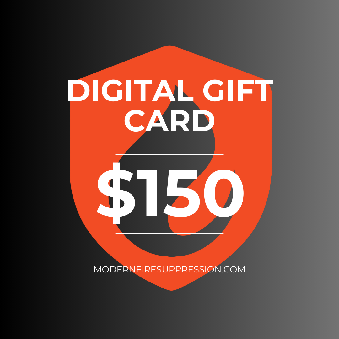 Modern Fire Suppression Gift Card