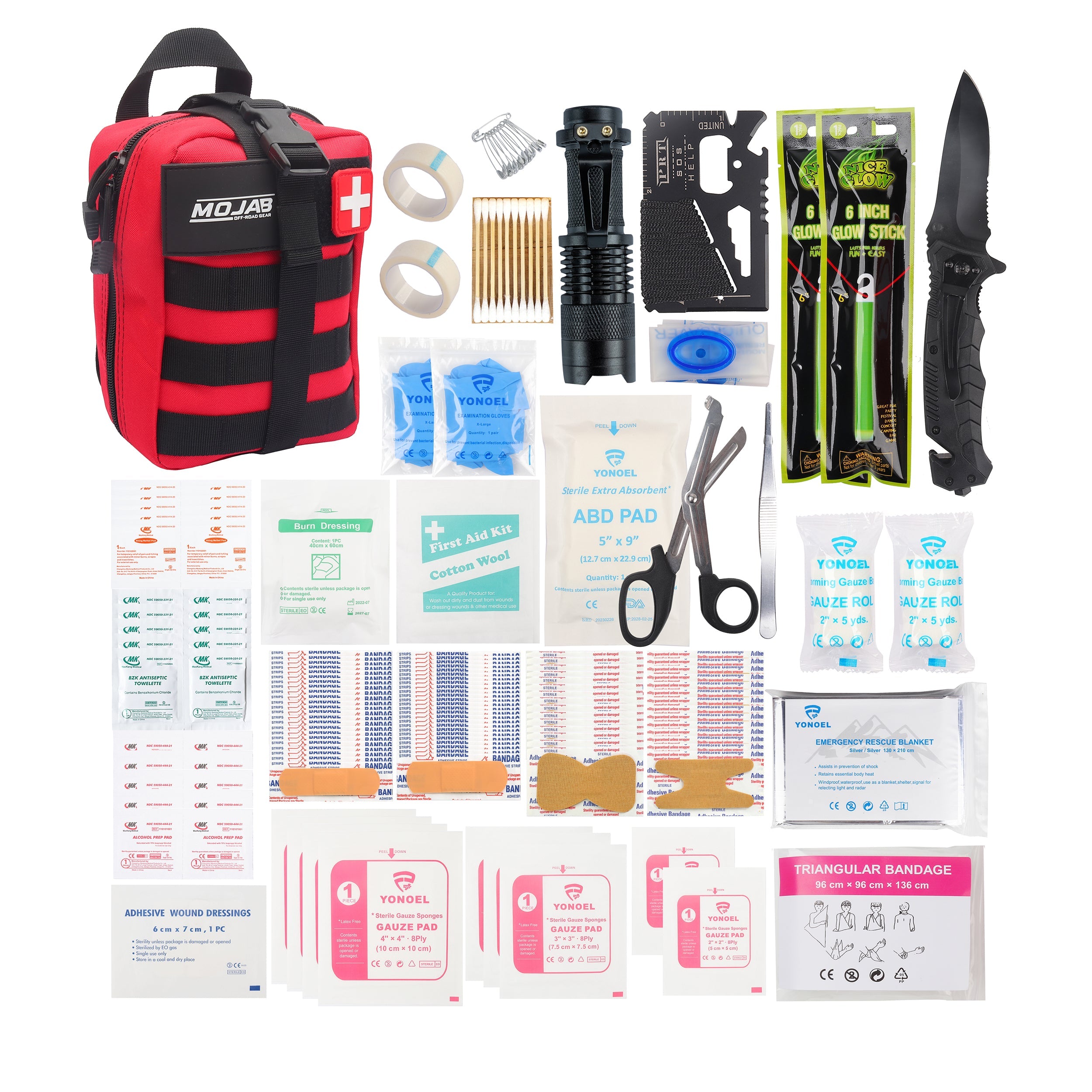 On The Road - First Aid Kit (151 pieces)